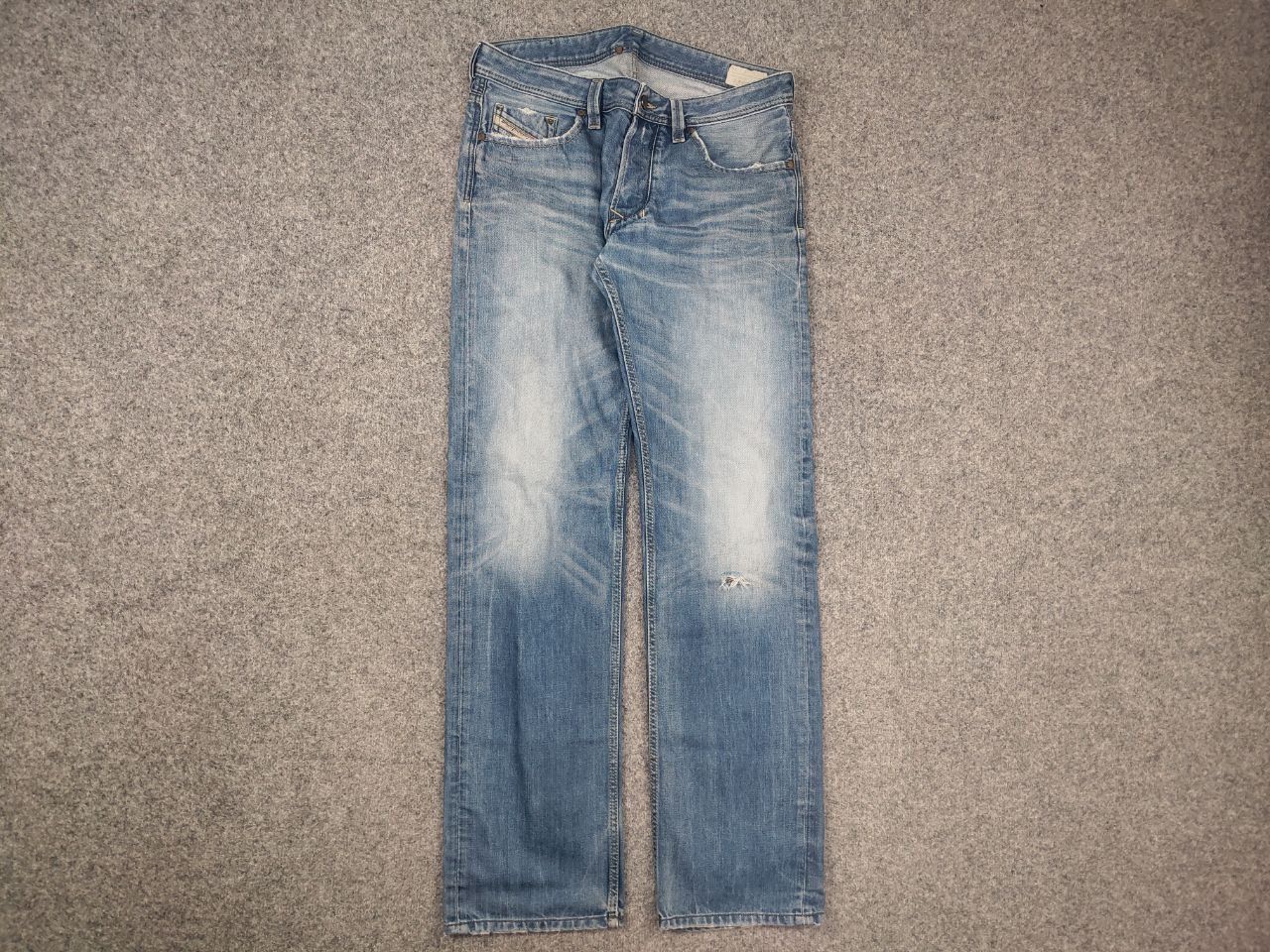 Diesel Vintage 90's Diesel Larkee Faded Distressed Denim jeans Size US 34 / EU 50 - 6 Thumbnail