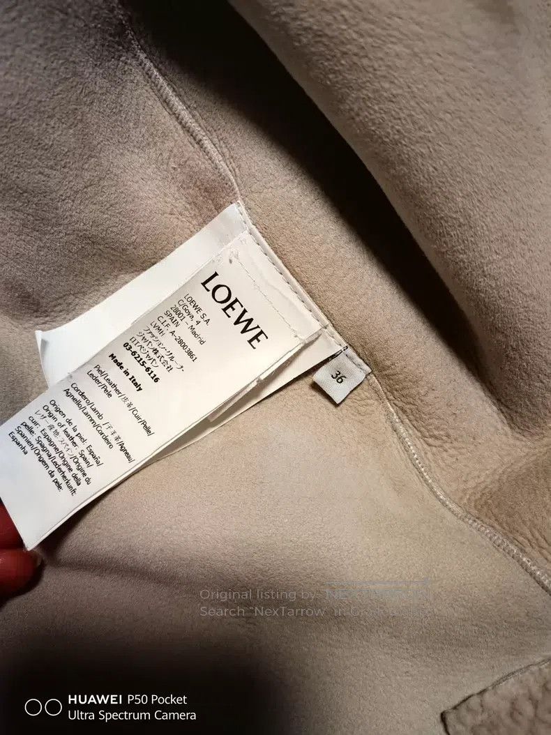 Loewe Loewe Beige fur-lined hooded coat Size XS / US 0-2 / IT 36-38 - 4 Thumbnail