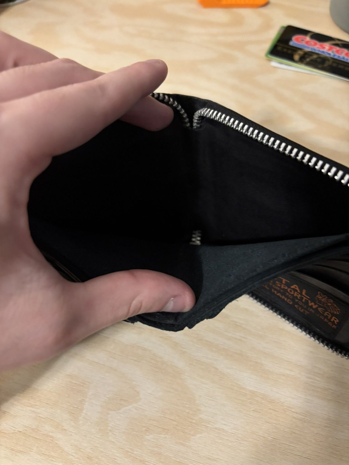 Kapital Thumbs Up Bone Hand Wallet OG Size ONE SIZE - 6 Thumbnail