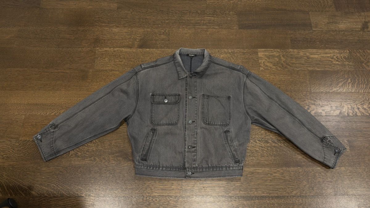 Yeezy Yeezy season 5 workwear denim jacket ink | Grailed