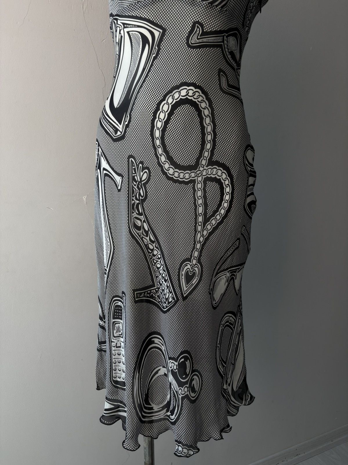 Moschino Moschino silk dress Size M / US 6-8 / IT 42-44 - 9 Thumbnail