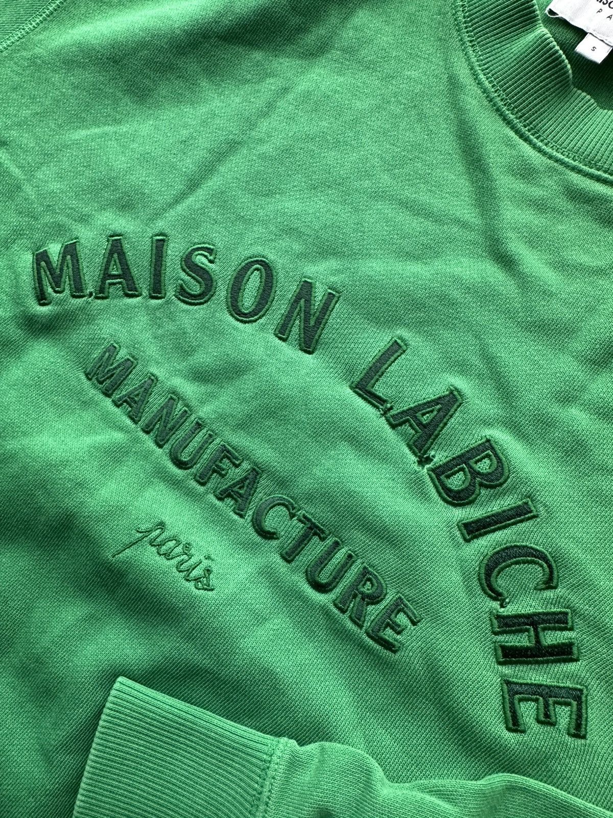Maison Labiche 🚨MADISON LABICHE GREEN SWEATSHIRT BIG LOGO Size US S / EU 44-46 / 1 - 5 Thumbnail