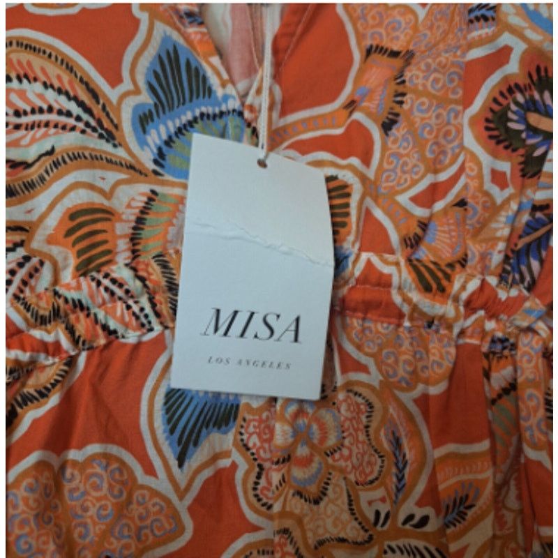 MISA Los Angeles MISA Los Angeles Sari Floral Poplin Mini Dress Size M New Size M / US 6-8 / IT 42-44 - 4 Thumbnail