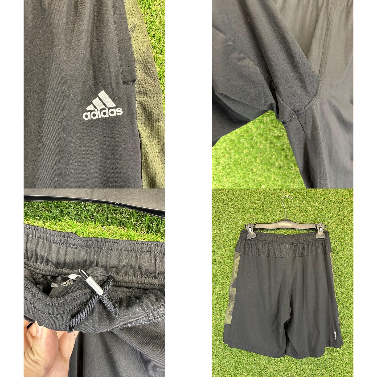 Adidas ADIDAS MEN SPORT TRAINING SHORTS M MEDIUM BLACK S18215 Size US 31 - 8 Thumbnail