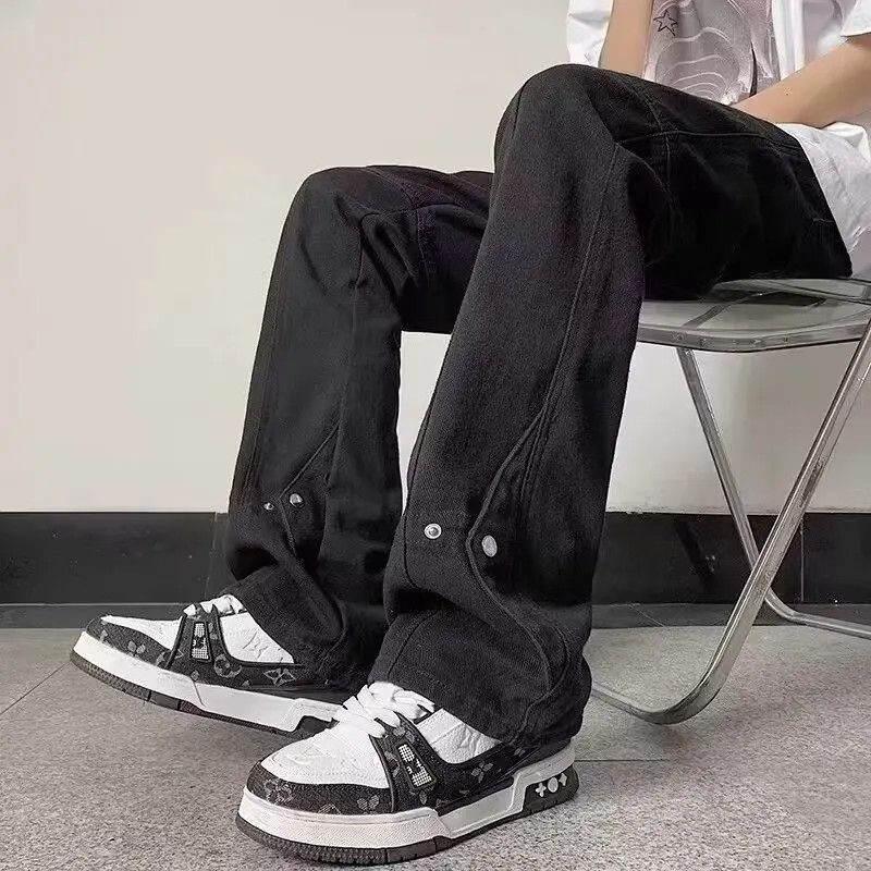 Japanese Brand × Jean Retro loose high street jeans Size US 32 / EU 48 - 2 Thumbnail