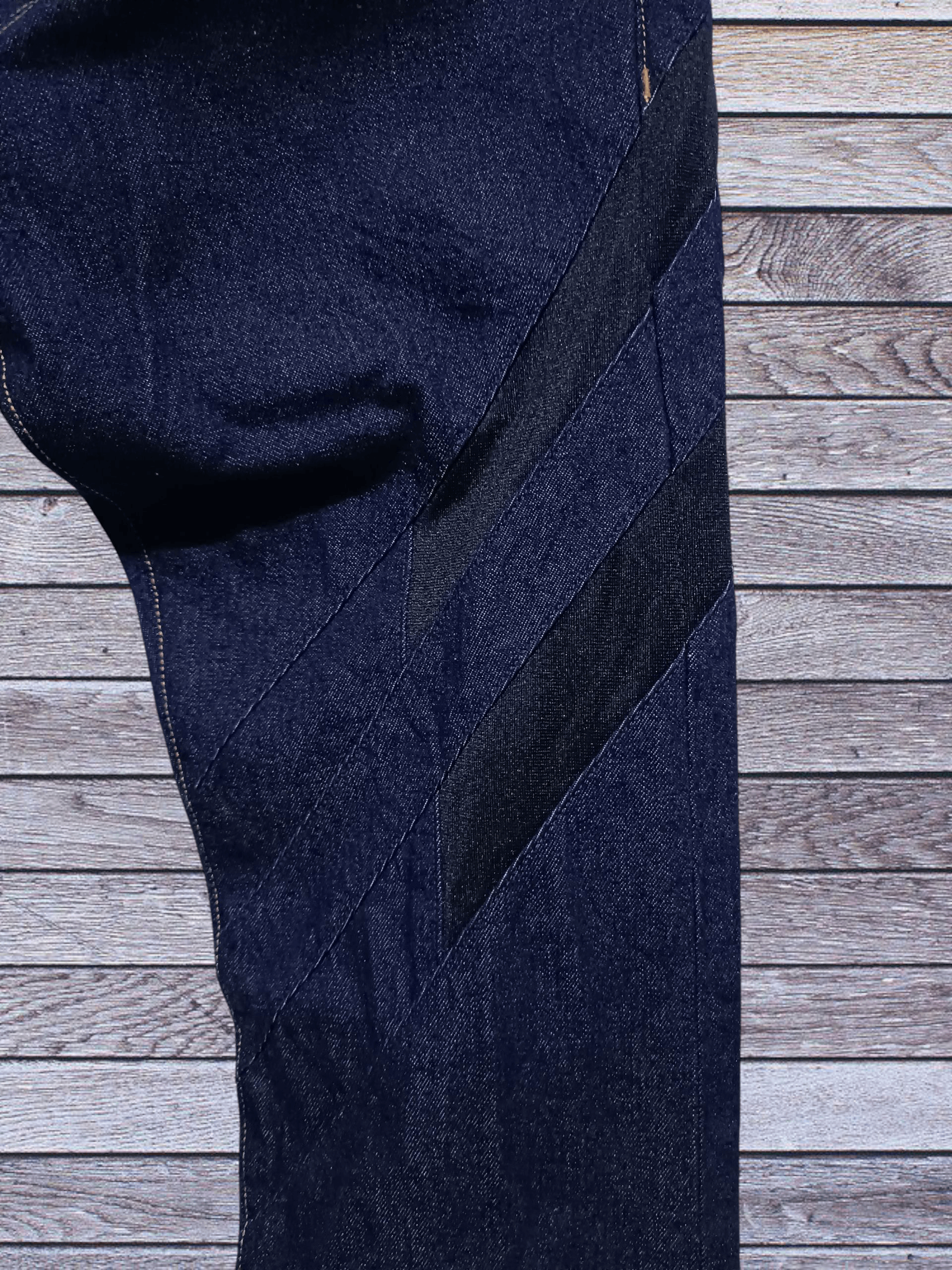 Japanese Brand 🇯🇵Extremely Rare Eva Cospa Evangelion Line Design Denim Size US 30 / EU 46 - 2 Thumbnail
