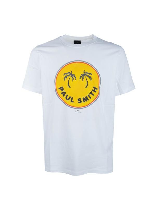 Paul Smith PAUL SMITH Men T-Shirts M2R011RPP5133 01 WHITE Size US XL / EU 56 / 4 - 1 Thumbnail