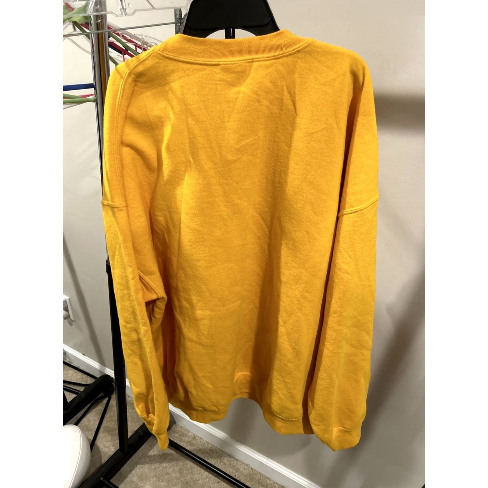Gildan Gildan Pullover Mens 2XL Yellow Heavy Blend Men Michigan Crewneck Size US XXL / EU 58 / 5 - 4 Thumbnail