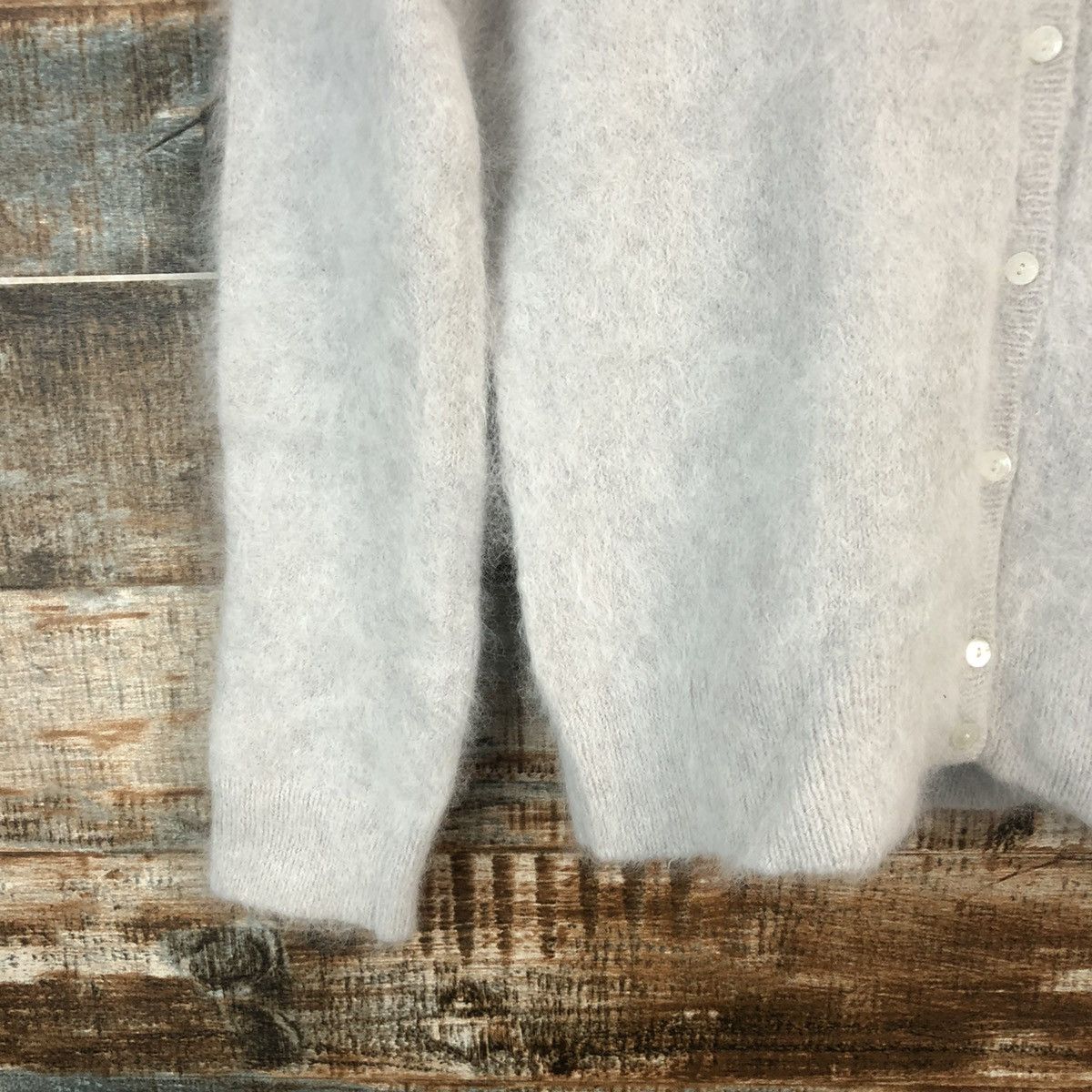 Homespun Knitwear × Japanese Brand Ballsey Grey Cardigans Knitwear #A1321 Size XS / US 0-2 / IT 36-38 - 7 Thumbnail