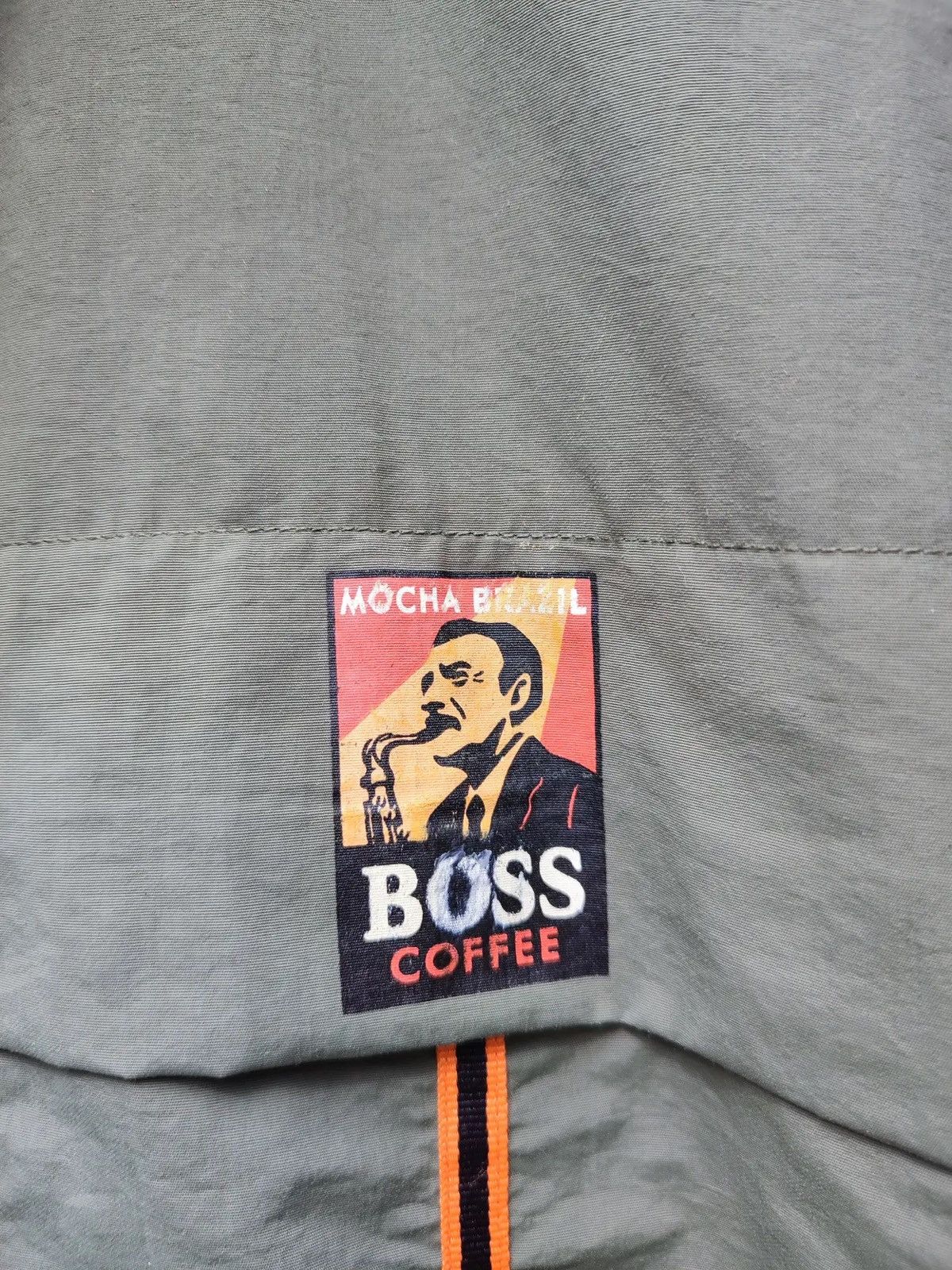 Japanese Brand Vintage Suntory Boss Coffee Windbreaker – Mocha Brazil Promo Size US L / EU 52-54 / 3 - 5 Thumbnail
