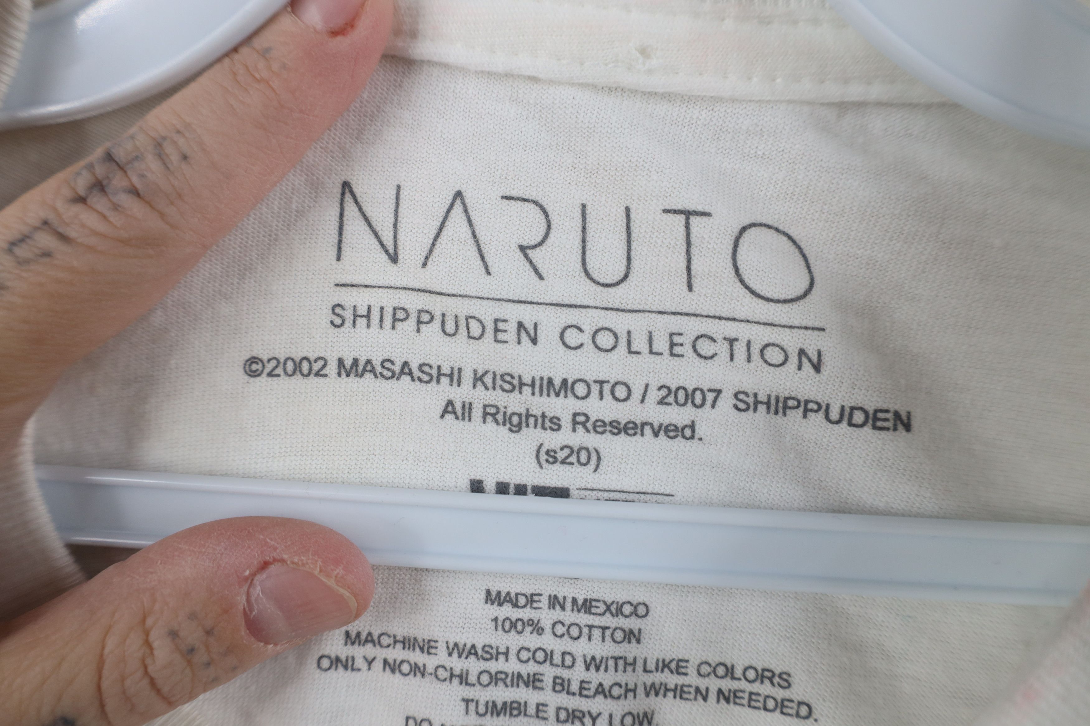 Vintage Vintage Y2K 2007 Naruto Anime Manga Short Sleeve T-Shirt Size US L / EU 52-54 / 3 - 10 Thumbnail