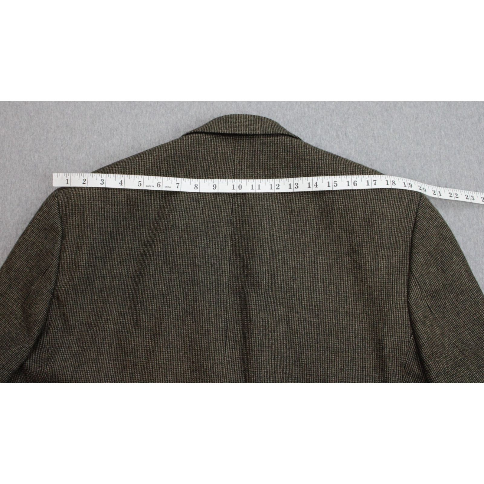 Ralph Lauren Lauren Ralph Lauren Blazer Men's 44R Houndstooth 100% Wool Size 44R - 9 Thumbnail