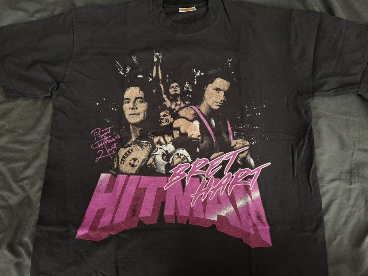 WWE Bret Hart shirt Size US XL / EU 56 / 4 - 1 Thumbnail