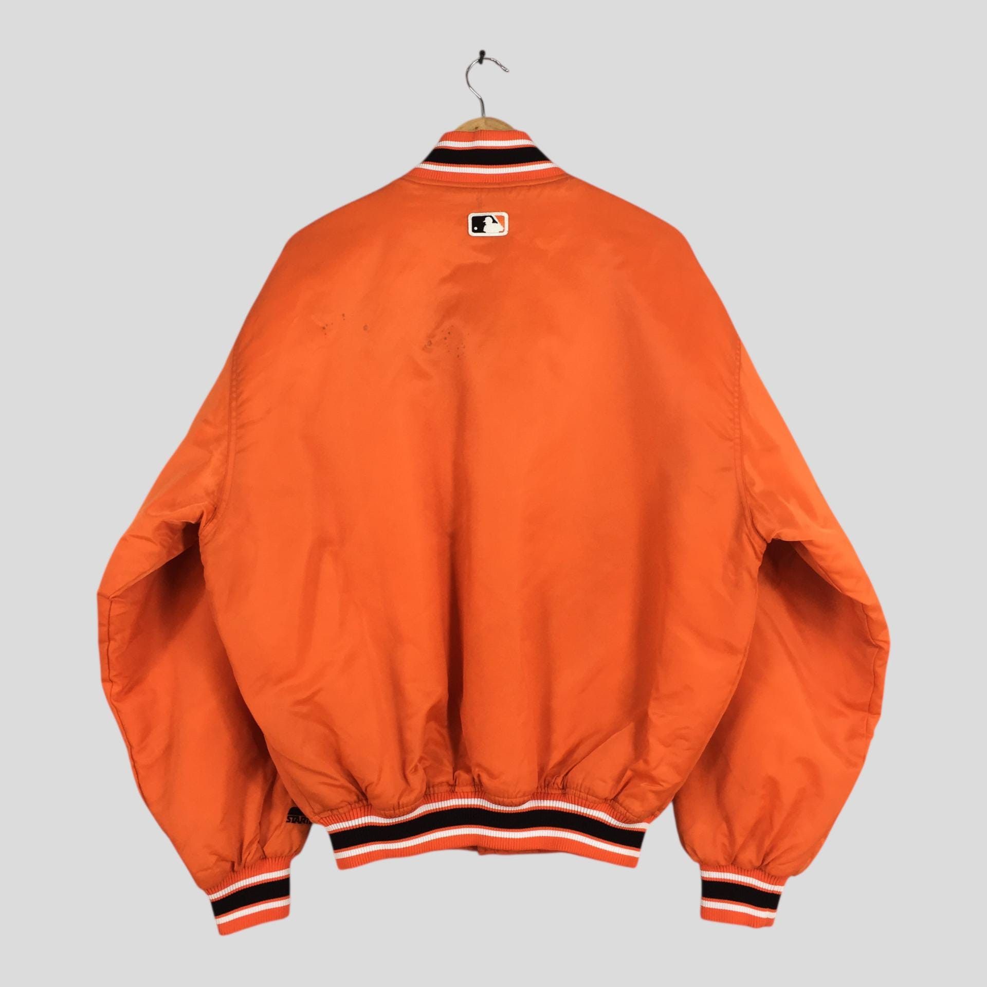 MLB Vintage 90s Baltimore Orioles MLB Satin Jacket Large Size US L / EU 52-54 / 3 - 8 Thumbnail