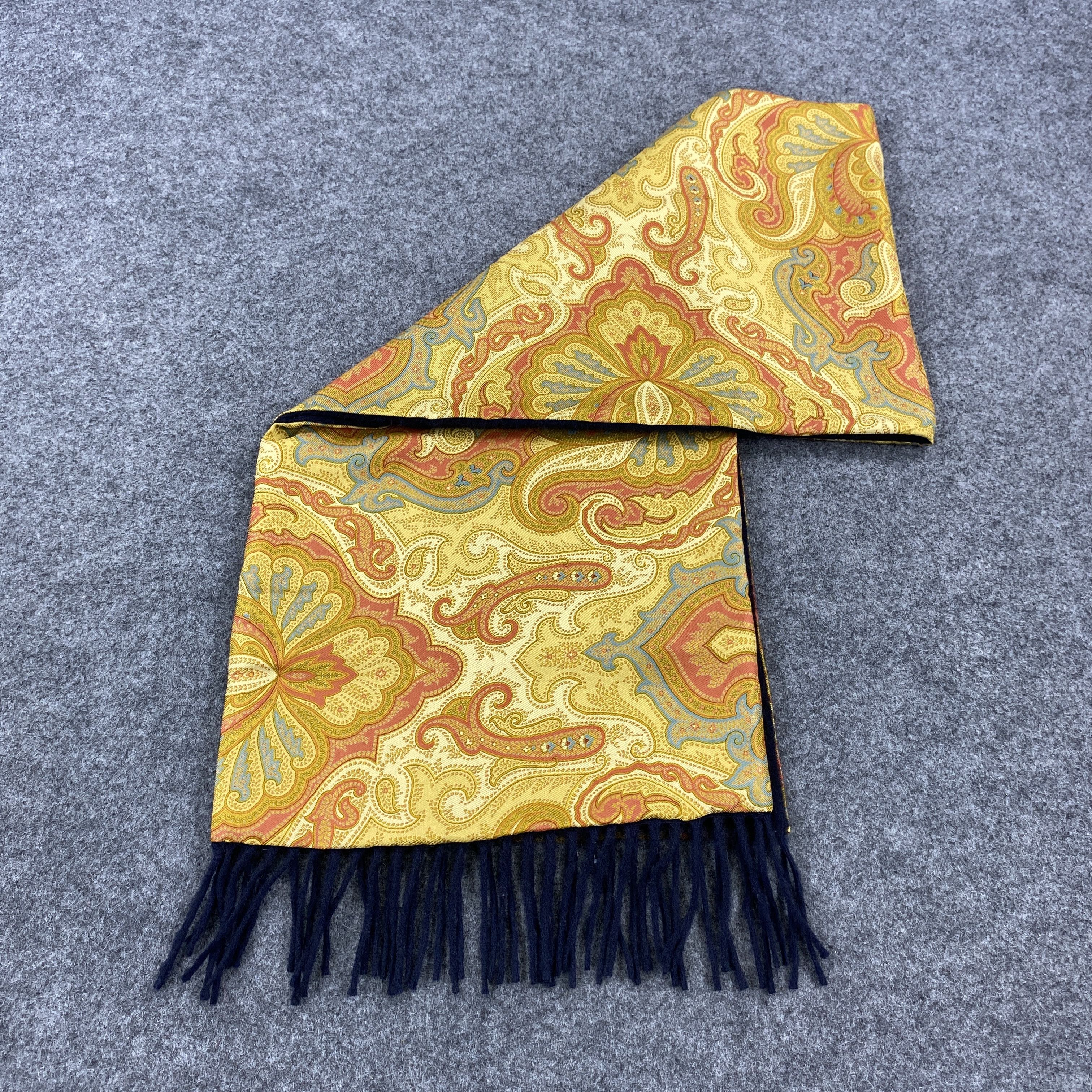 Etro × Vintage Etro Silk Scarf # Paisley # Muffler # Neckwear # D691 Size ONE SIZE - 9 Thumbnail