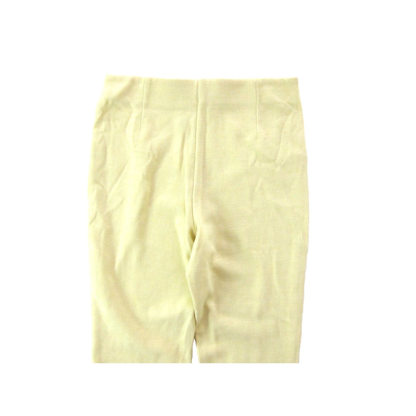 Vintage NWT Jean Pierre Klifa Paris Jackie Yellow Plaid Checkered Stretch Pant XS Women Dress Pants Size 26" / US 2 / IT 38 - 6 Thumbnail