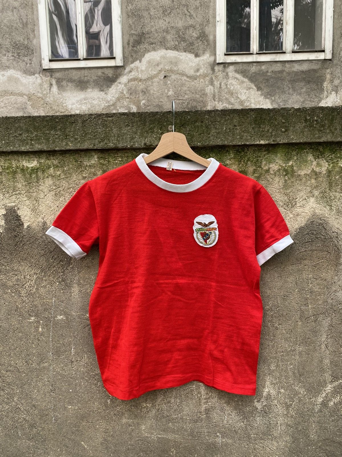Other Vintage 1972/1973 Sl Benfica Match Worn 7 Soccer Jersey Rare Size US M / EU 48-50 / 2 - 1 Thumbnail
