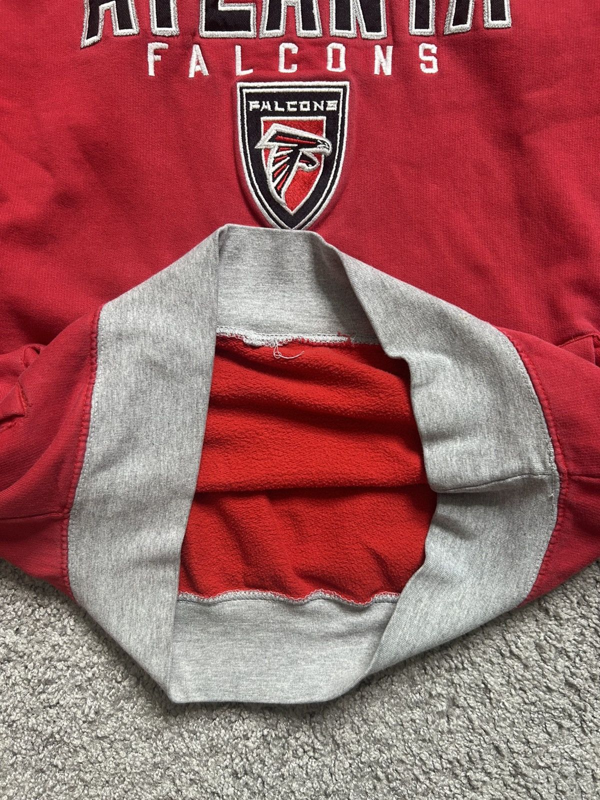 NFL Vintage 90s NFL Atlanta Falcons Quarter Zip Size US M / EU 48-50 / 2 - 4 Thumbnail