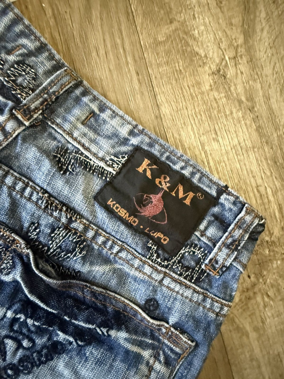 Other Vintage K & M Pattern Denim Size 31 Size US 31 - 6 Thumbnail