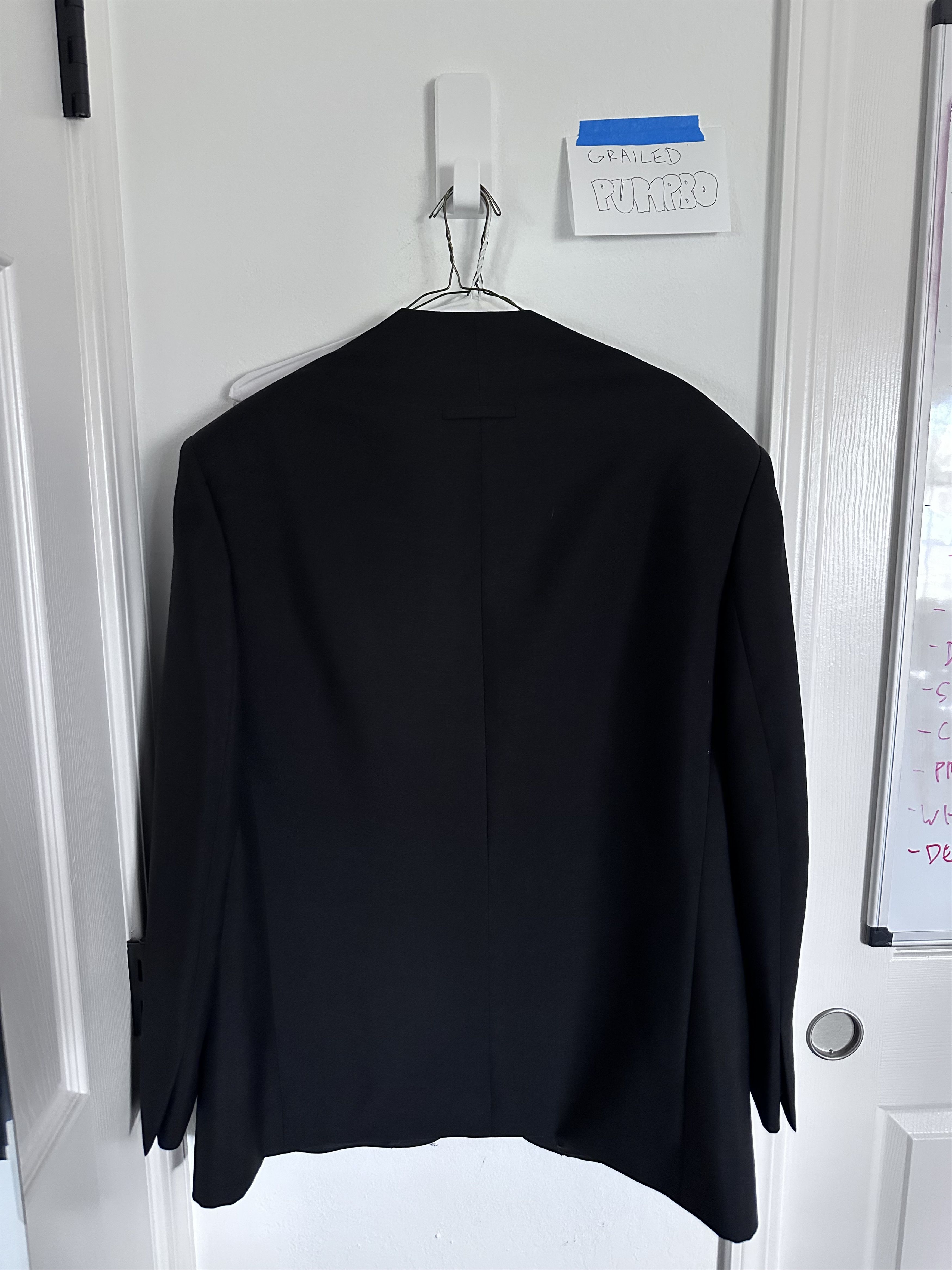 Fear of God Fear of God Lapelless Kid Mohair / Wool Blazer Size 46R - 3 Thumbnail