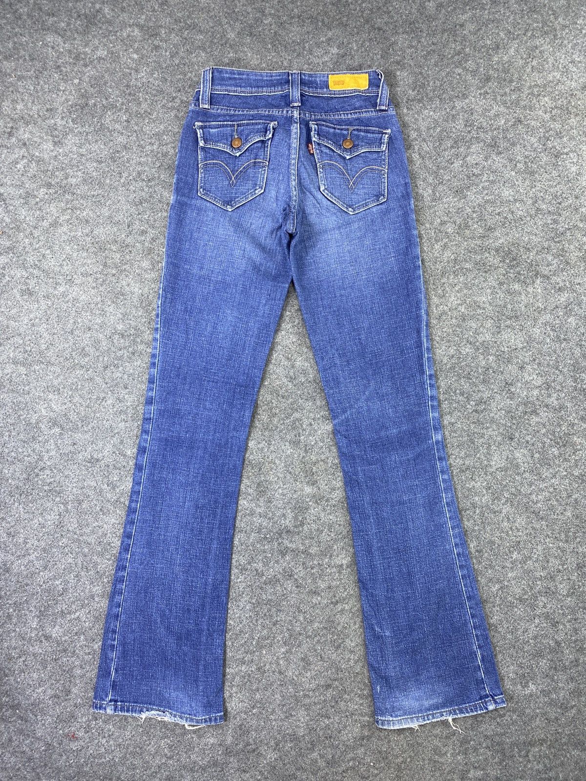 Levi's Levi's Blue Wash Flare Jeans - J1014 Size 26" / US 2 / IT 38 - 4 Thumbnail