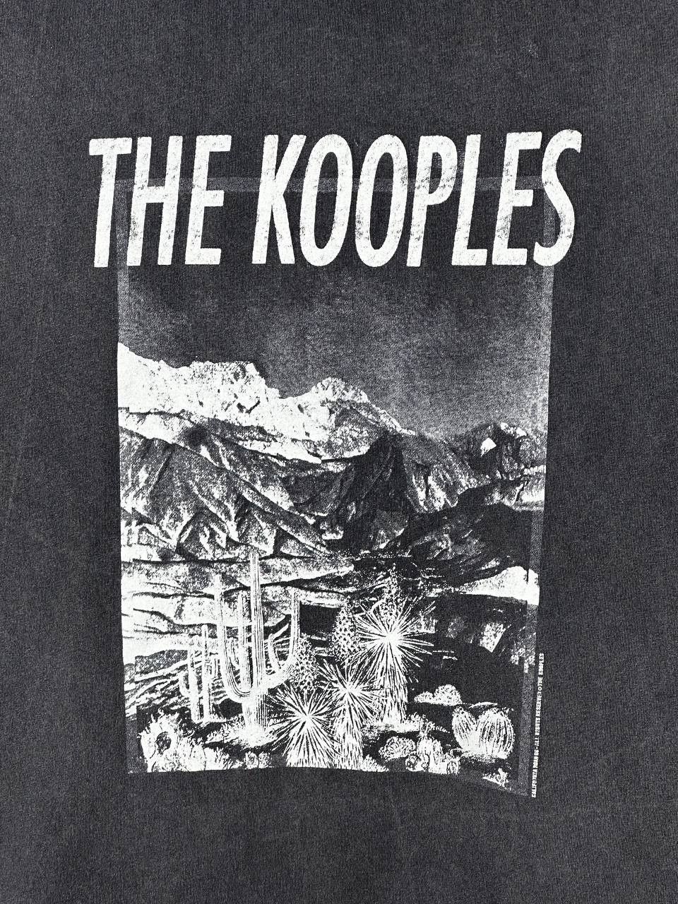 The Kooples The Kooples Paris Distressed Faded Graphic T Shirt Size US L / EU 52-54 / 3 - 4 Thumbnail