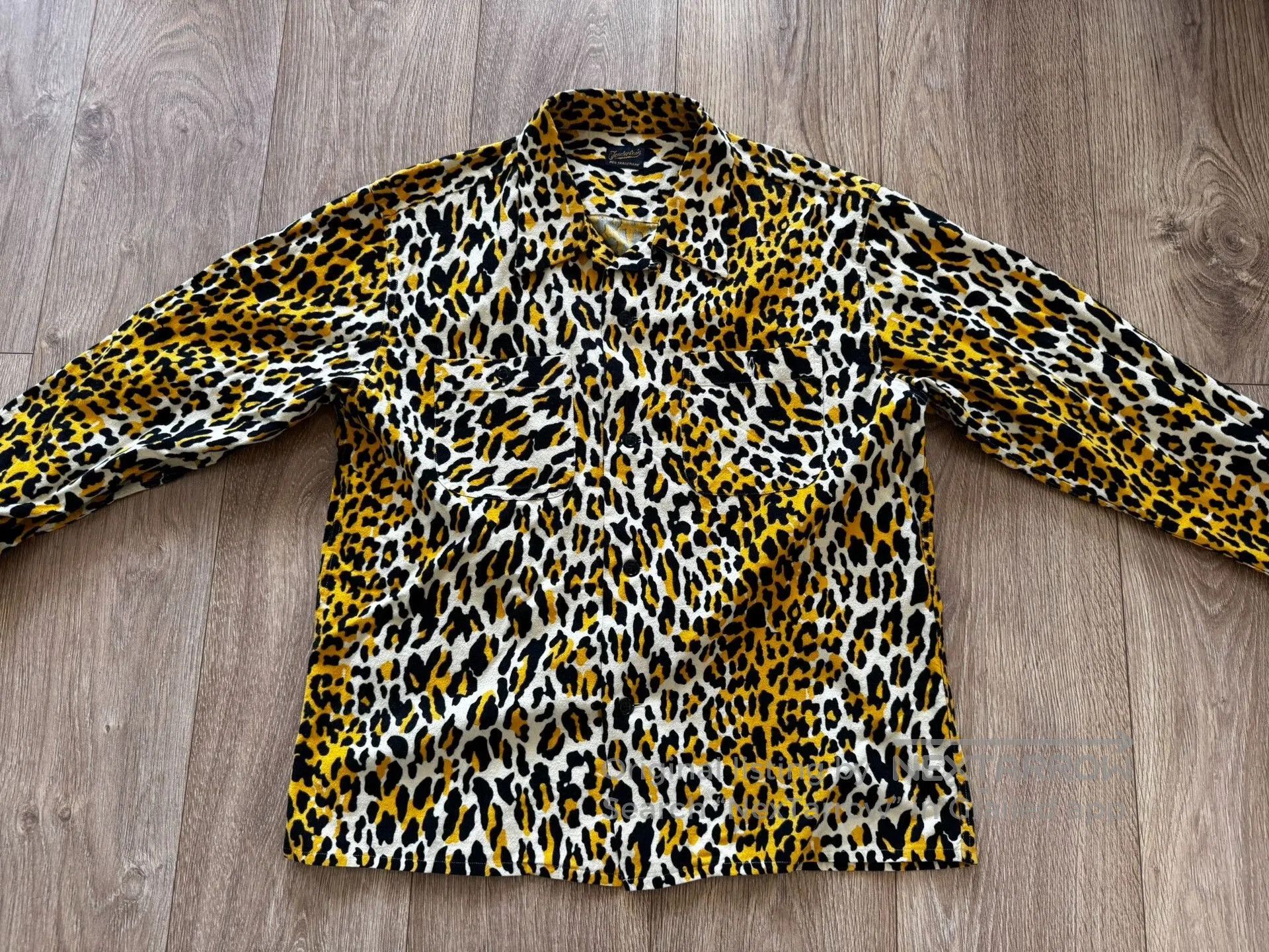 Japanese Brand Tenderloin Leopard Print Shirt Medium. Size US M / EU 48-50 / 2 - 2 Thumbnail