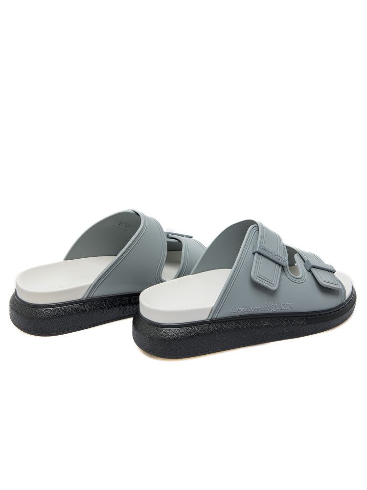 Alexander McQueen o1y1024 Slippers in Light Grey Size US 8 / EU 41 - 3 Thumbnail
