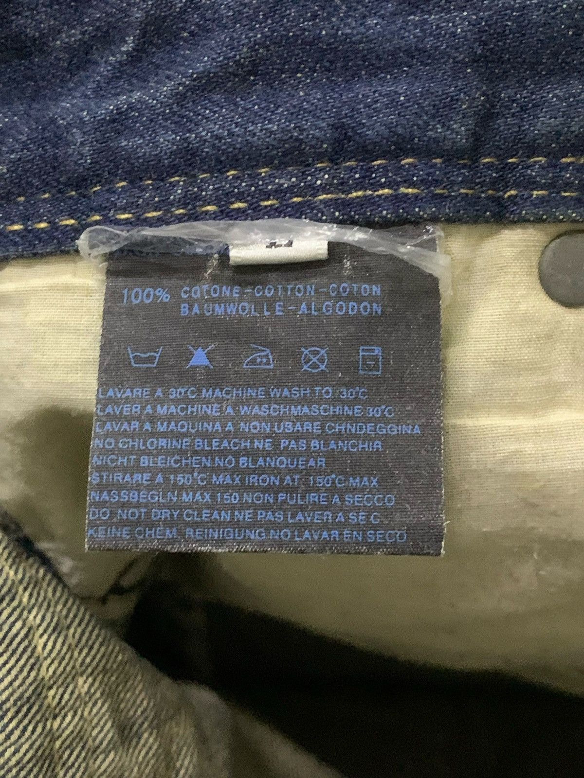 Hysteric Glamour Beguin Kyoto Japan Muddy Boro Distressed Flared Jeans Size US 32 / EU 48 - 16 Thumbnail