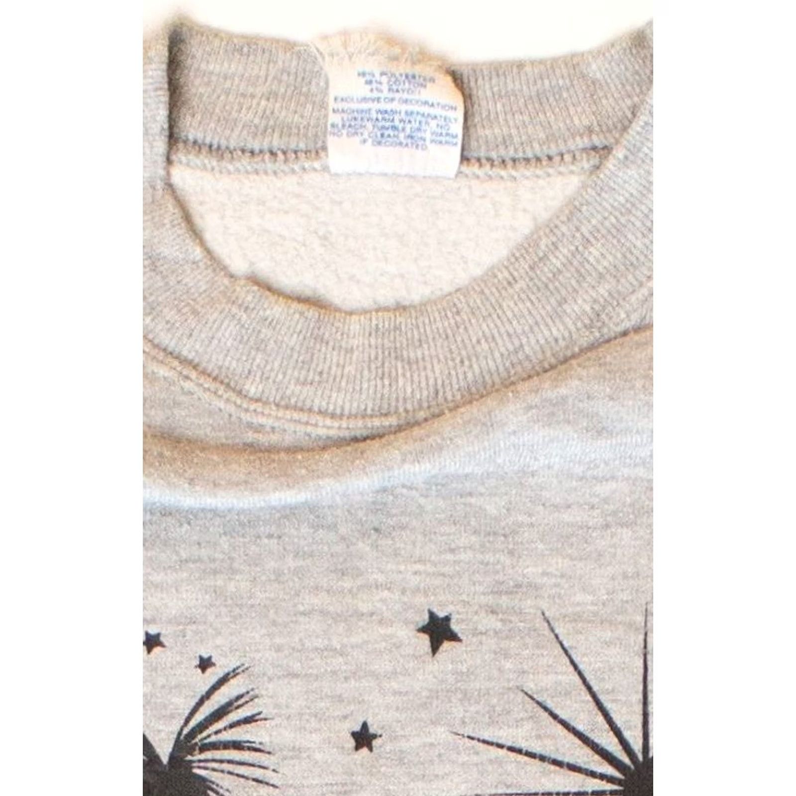 Vintage VINTAGE New York Fireworks Sweatshirt 1990s Grey Medium Size US M / EU 48-50 / 2 - 3 Thumbnail