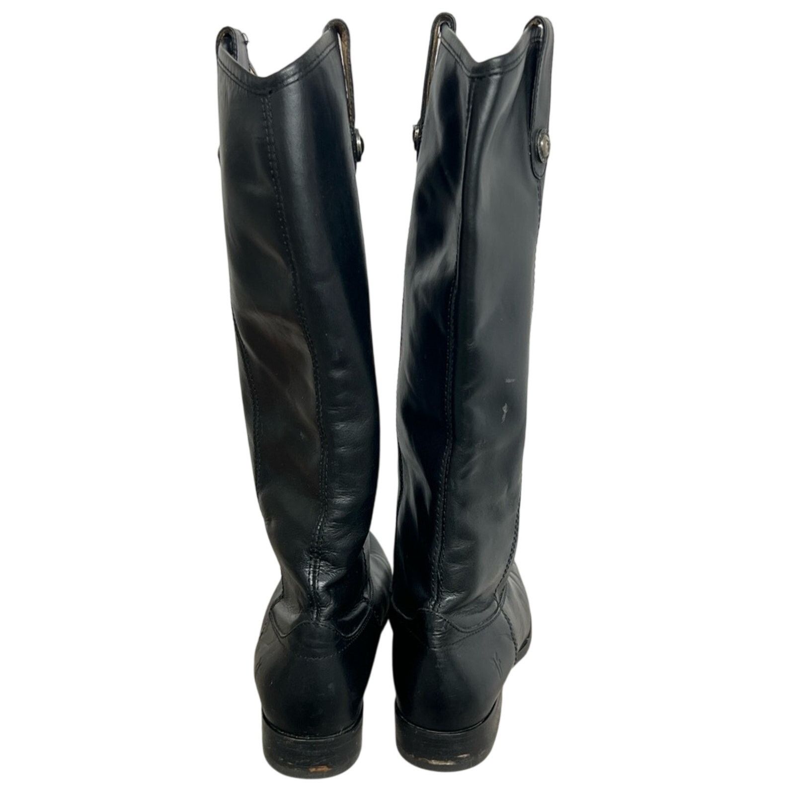 Frye FRYE Melissa Button Back Zip Knee-High Tall Riding Boots Size US 6.5 / IT 36.5 - 7 Thumbnail
