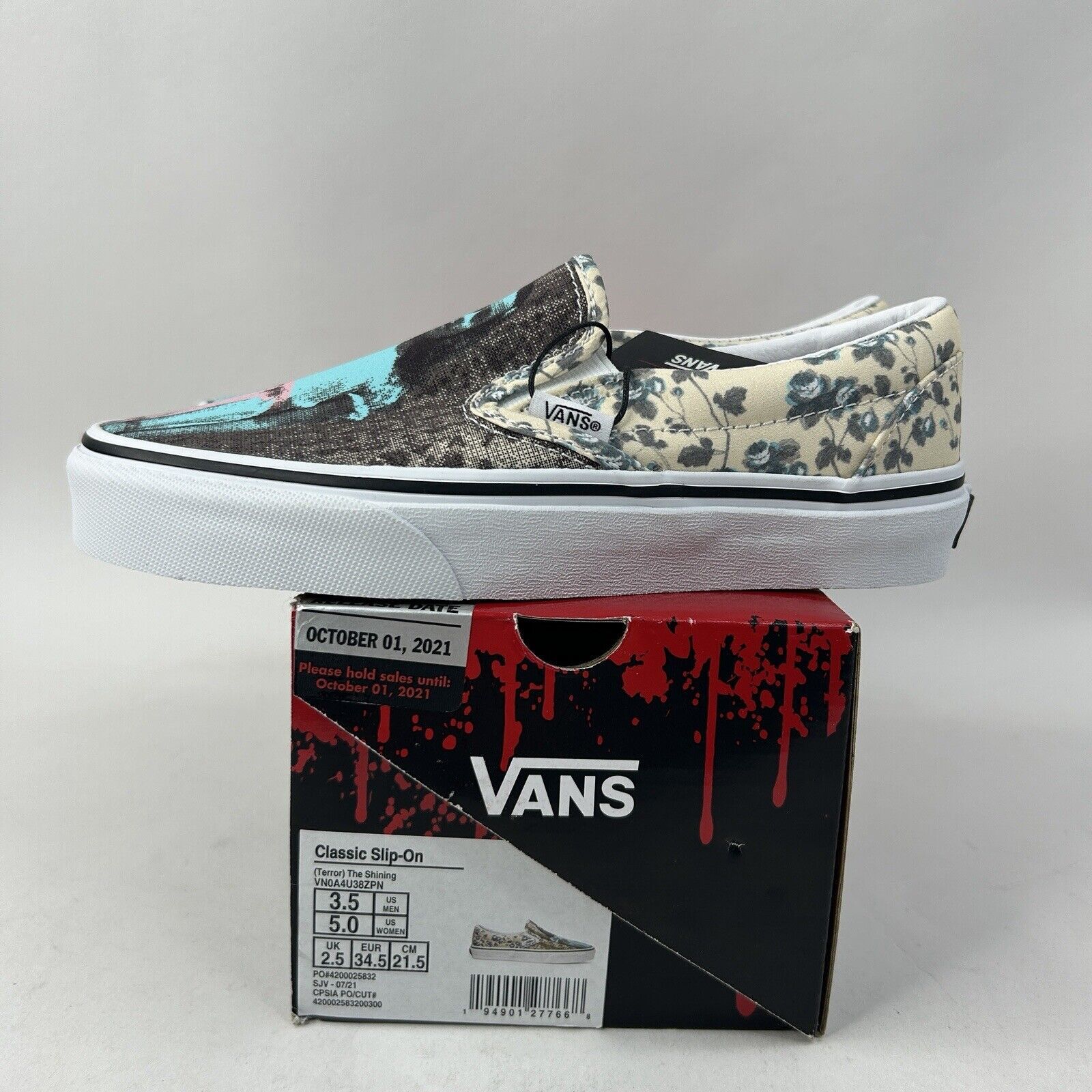 Vans Vans x House Of Terror Classic Slip-On “The Shining” 2024 Size US 5 / IT 35 - 4 Thumbnail