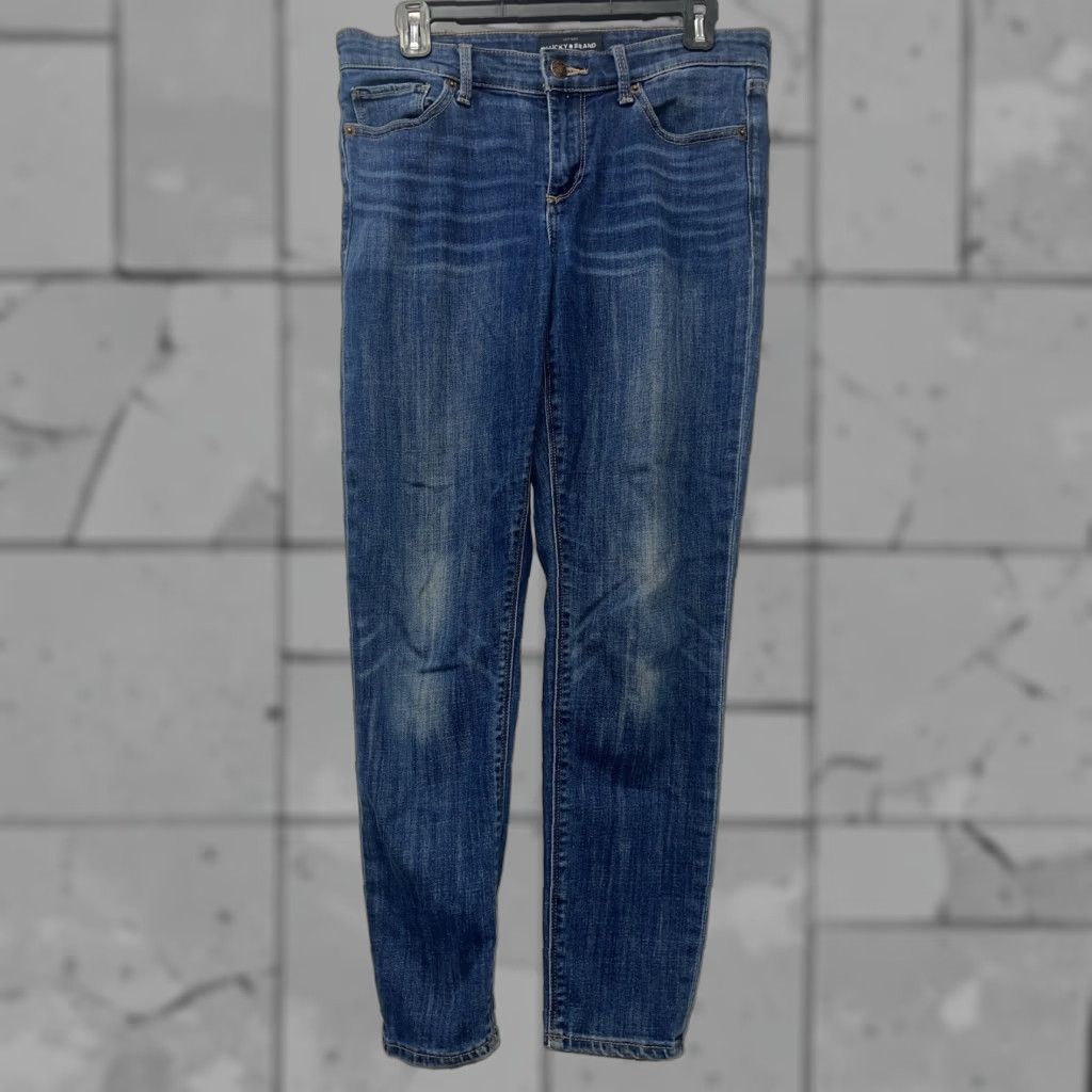 Lucky Brand Lucky Brand Cheville Jeans Womens Size 6 28in Inseam Blue Ankle Jeans Womens 6ths? Size 28" / US 6 / IT 42 - 1 Thumbnail