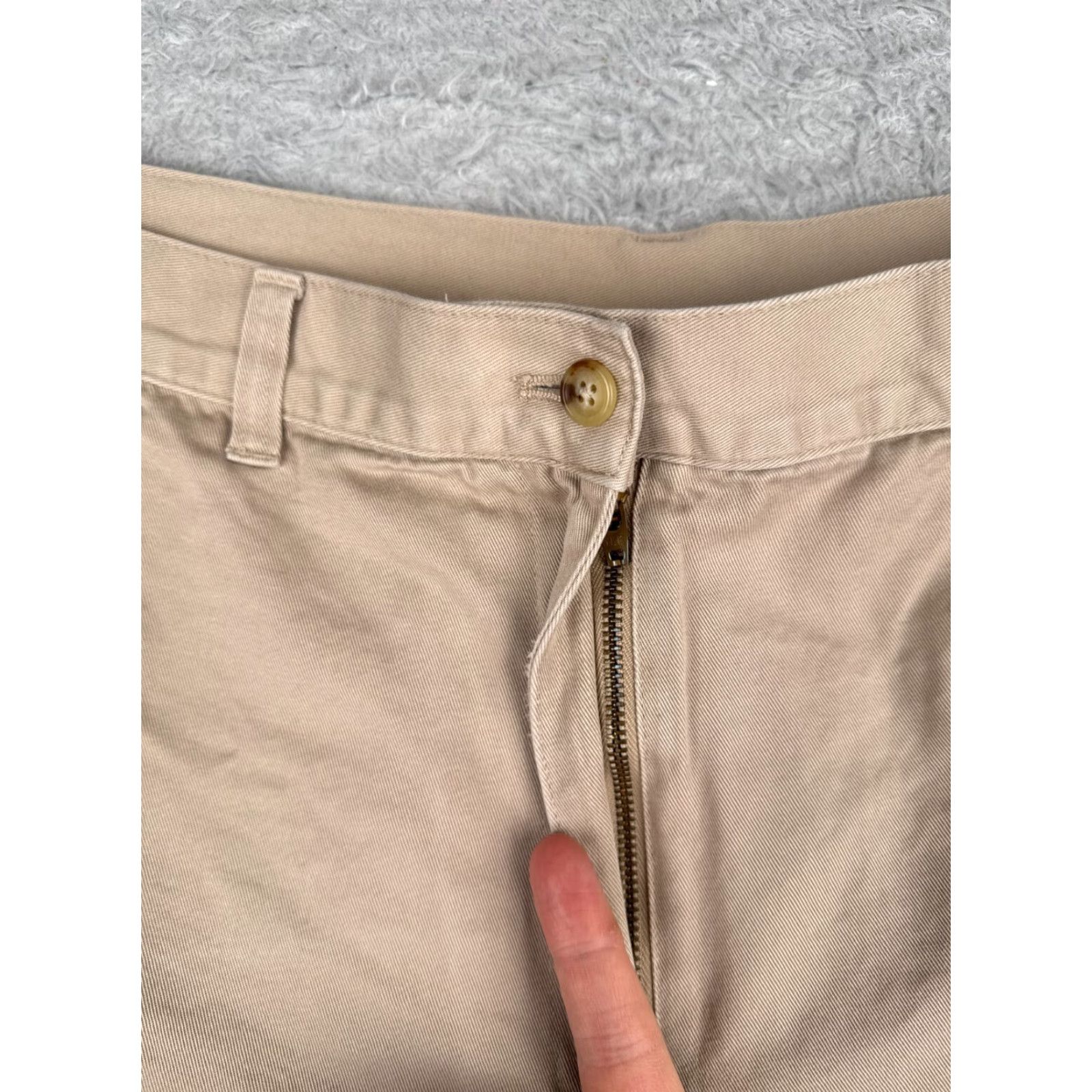 Ralph Lauren Vintage Ralph Lauren Women's Shorts 16 Beige Chino Casual Activewear Travel Office 33x6 Size 38" / US 16 / IT 52 - 6 Thumbnail