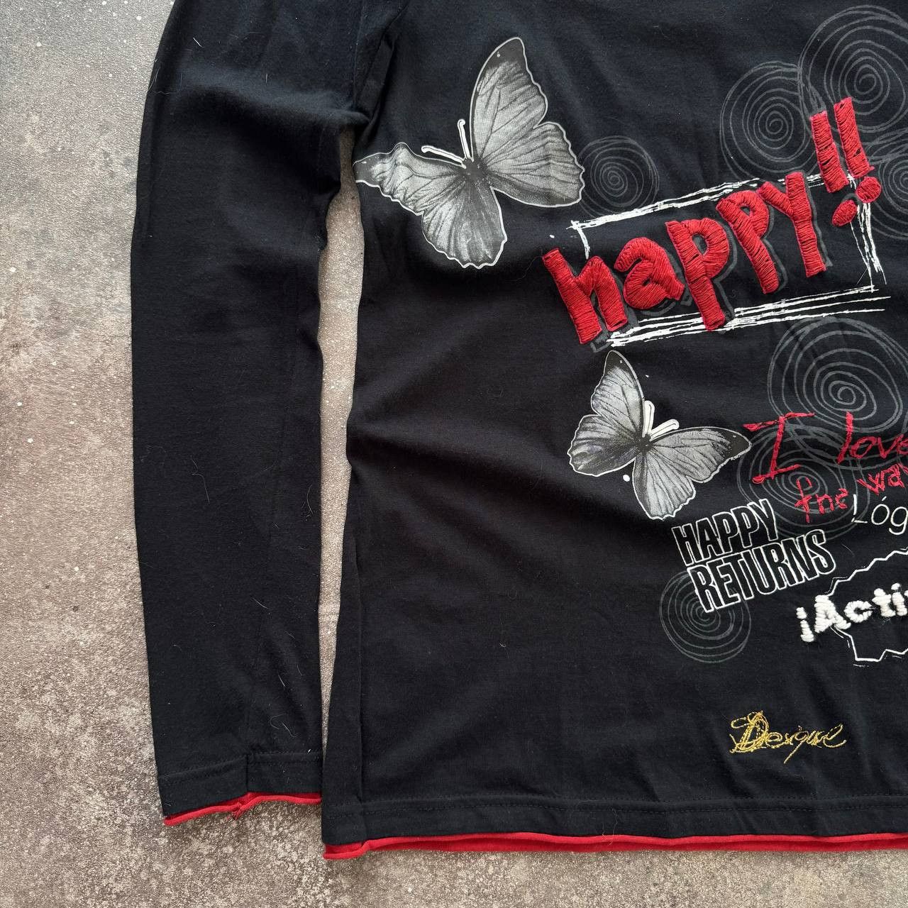 Hysteric Glamour × Japanese Brand × Vintage Y2K Desigual Vintage Amazing Crazy Long Sleeve Top Size M / US 6-8 / IT 42-44 - 5 Thumbnail