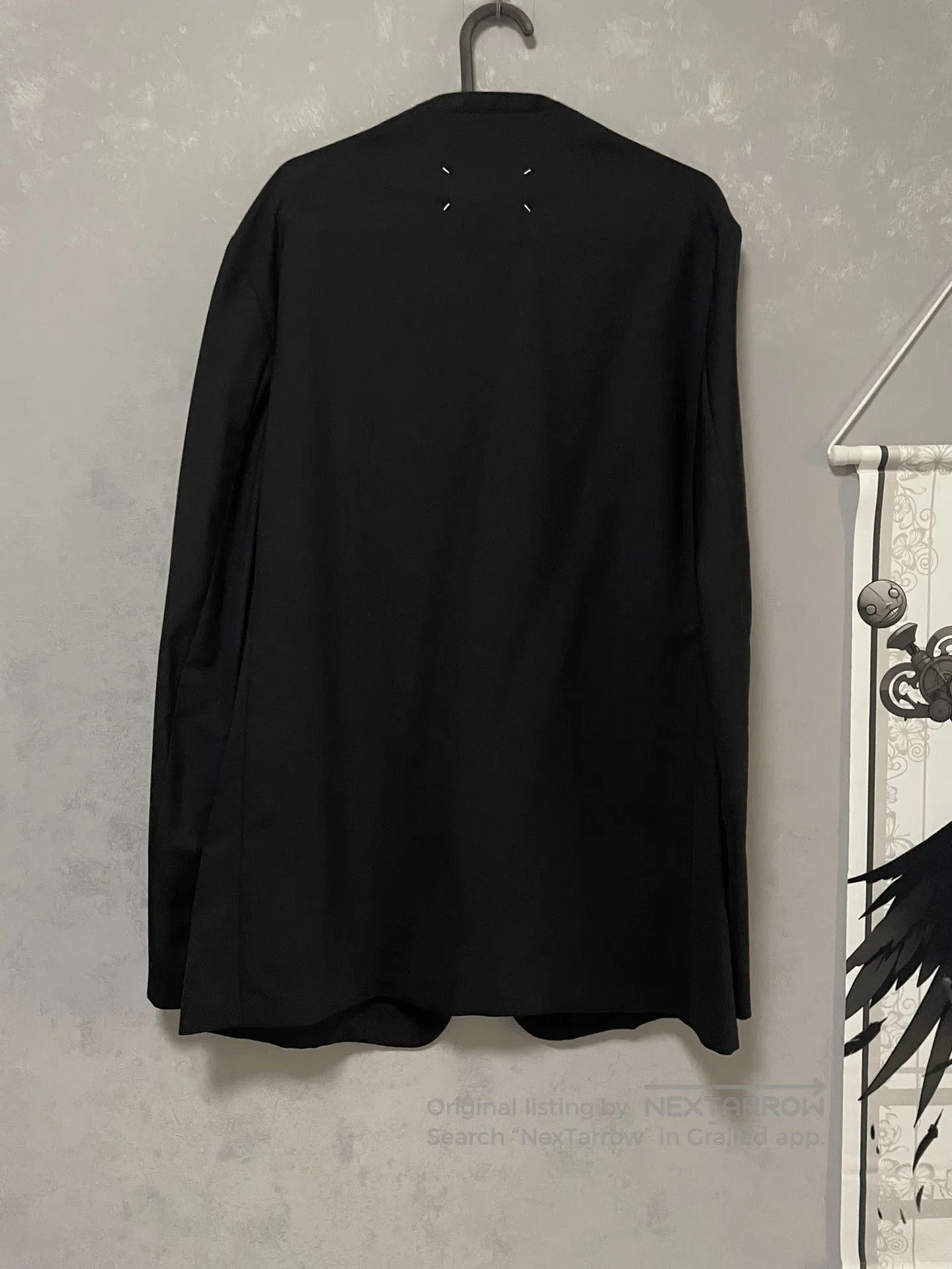 Maison Margiela Maison Margiela Black Wool Blazer Jacket. Size US M / EU 48-50 / 2 - 2 Thumbnail