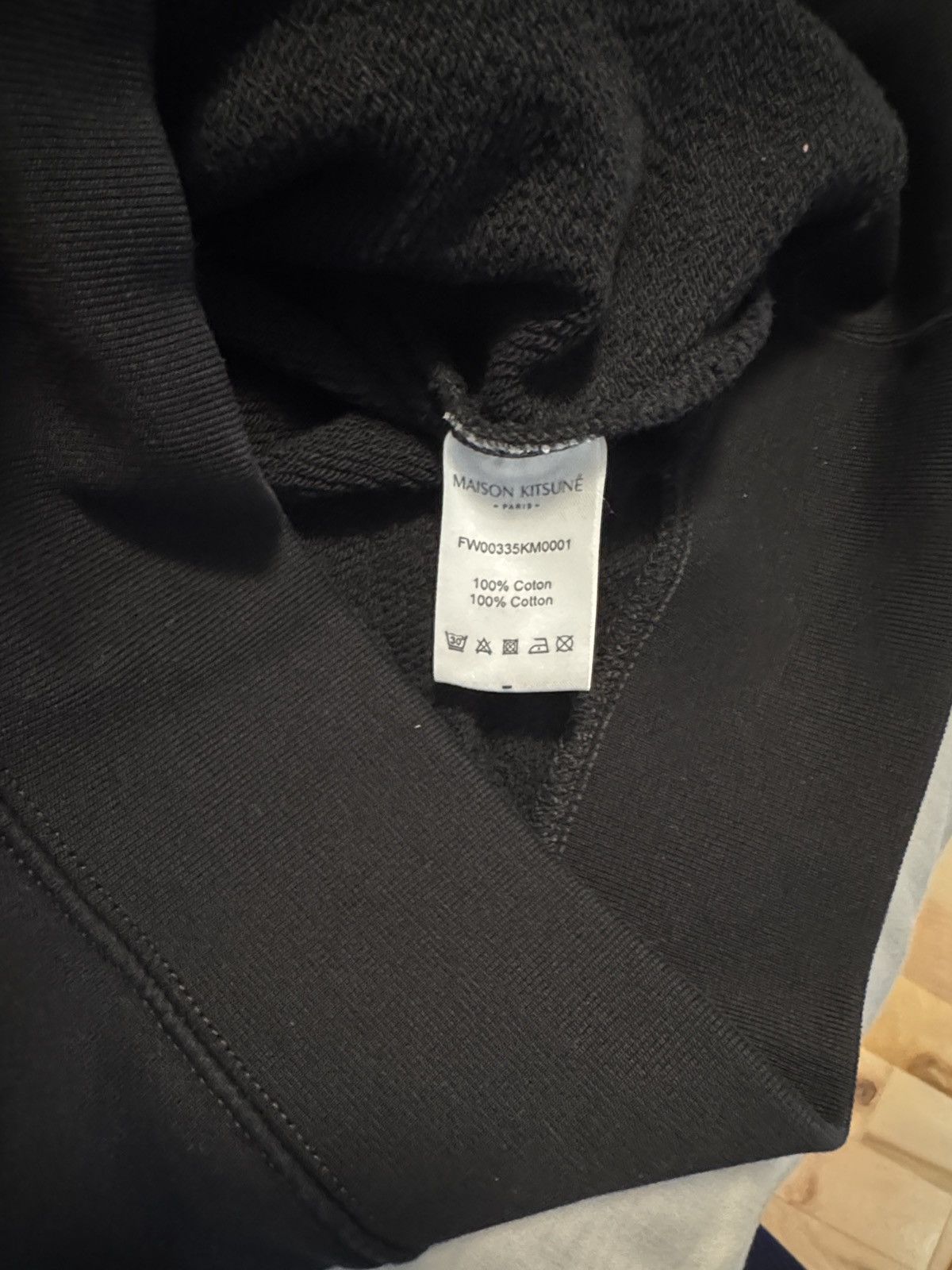 Maison Kitsune MAISON KITSUNE Black Crewneck Size XS / US 0-2 / IT 36-38 - 4 Thumbnail