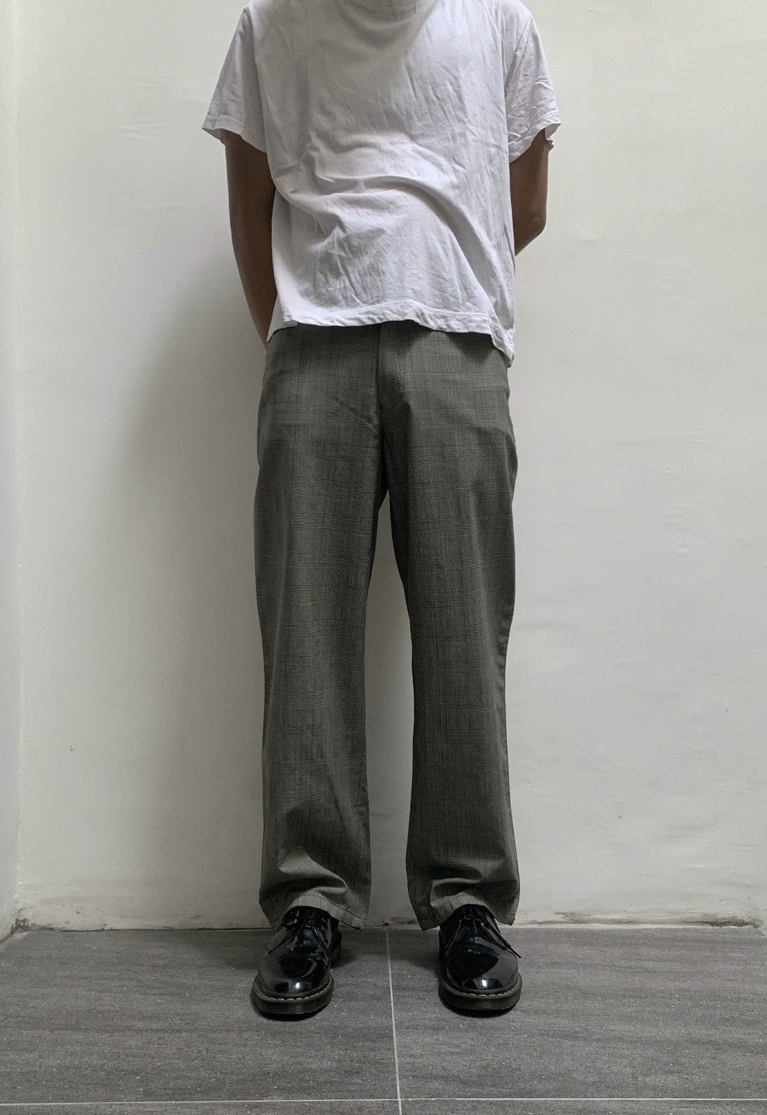 Comme des Garcons 90s Wool Plaid Trousers | Grailed