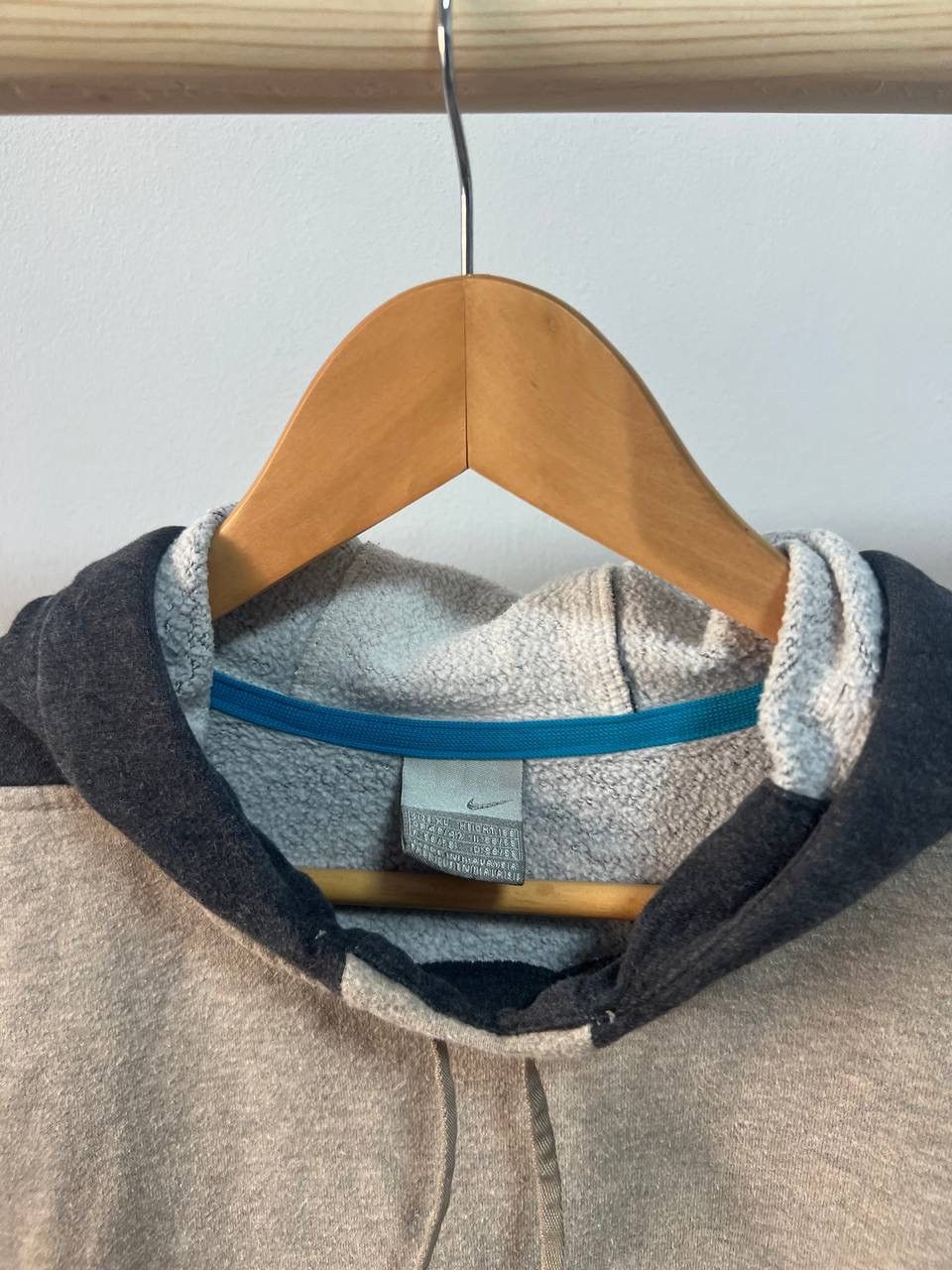 Nike × Vintage 00s Vintage Nike Big Logo Hoodie Rare Size US XL / EU 56 / 4 - 7 Thumbnail