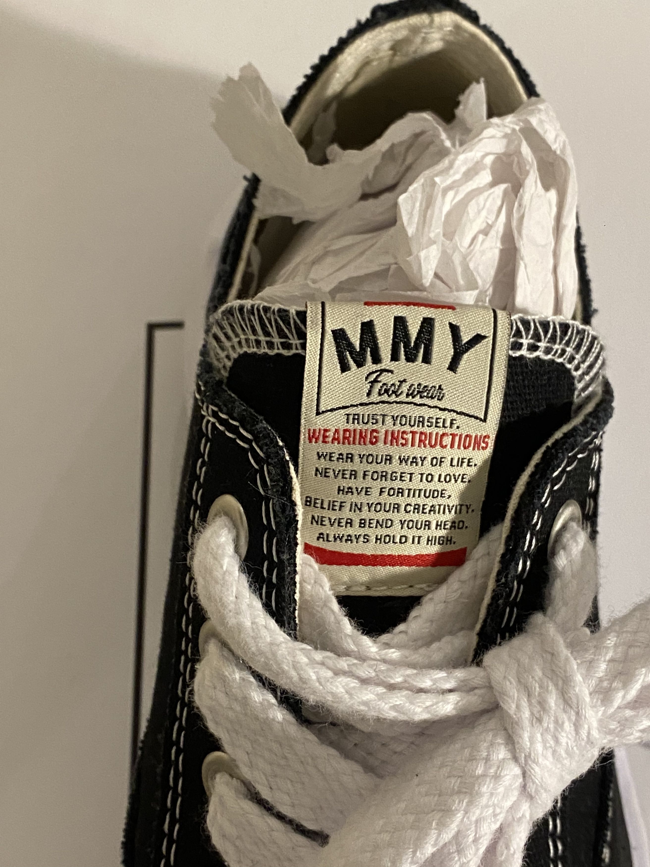 Maison MIHARA YASUHIRO Mihara Yasuhiro Peterson low black 41 og Size US 9 / EU 42 - 7 Thumbnail