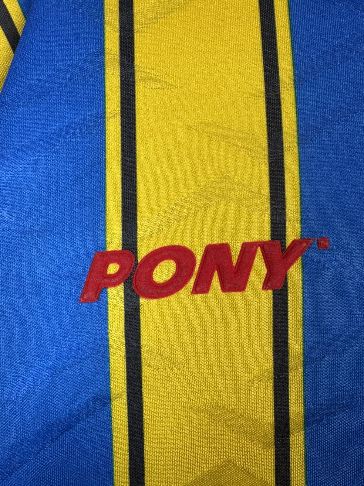 PONY Vintage Pony Southampton 1995/1997 Football Soccer Jersey Size US L / EU 52-54 / 3 - 6 Thumbnail