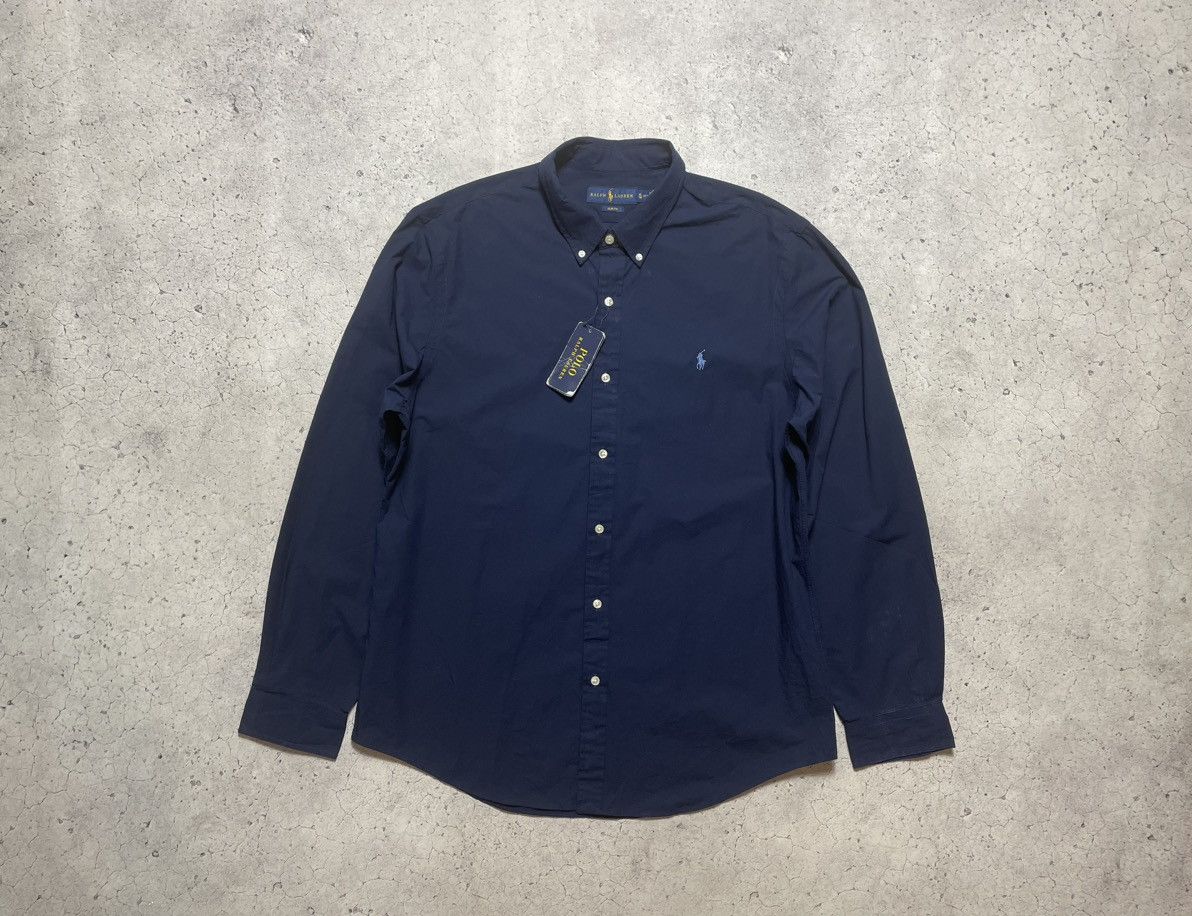 Polo Ralph Lauren × Vintage New Button Up Polo Ralph Lauren Shirt PRL Size XL Size US XL / EU 56 / 4 - 1 Thumbnail
