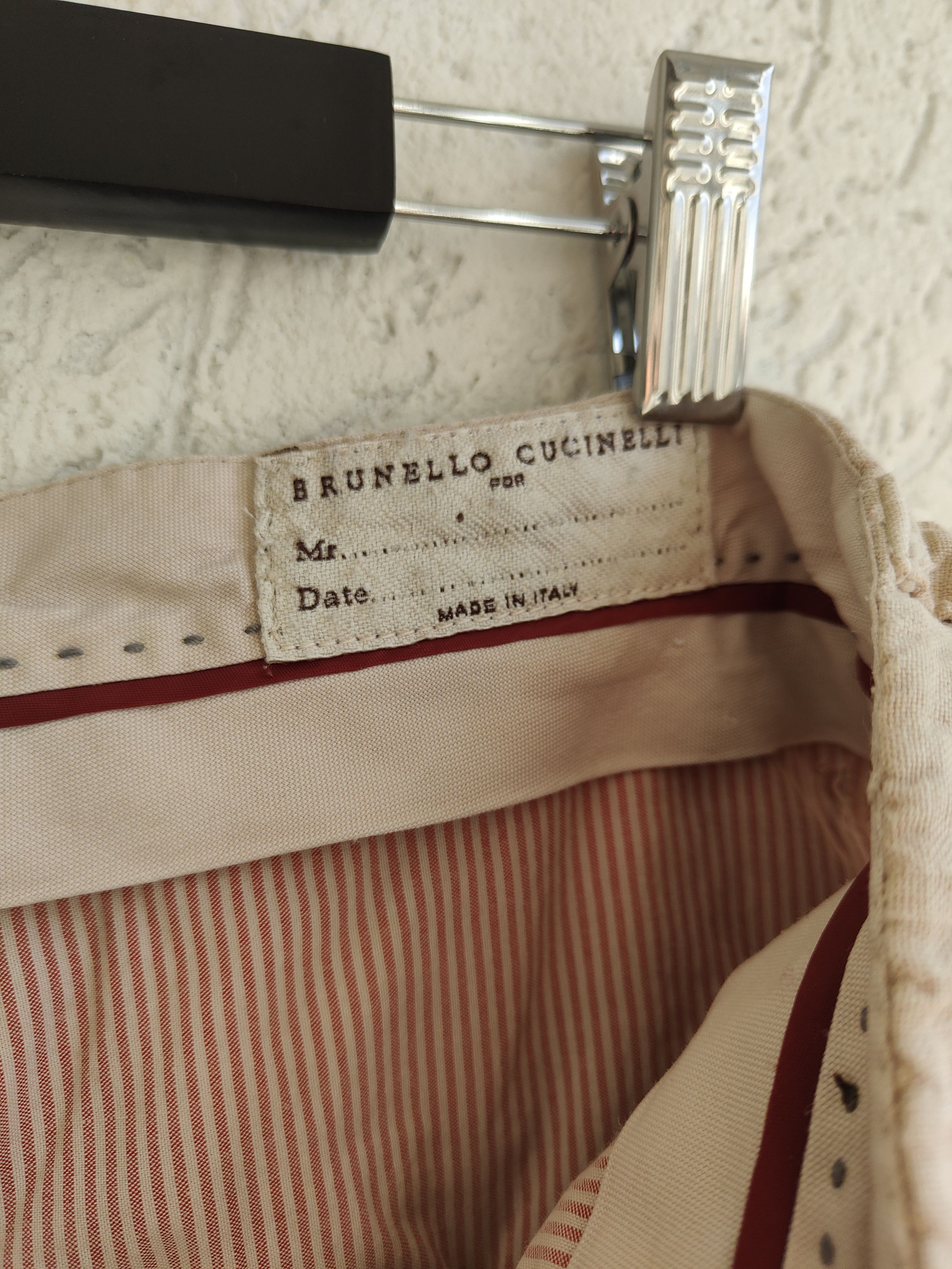 Brunello Cucinelli Brunello Cucinelli Linen Pants Size US 34 / EU 50 - 6 Thumbnail