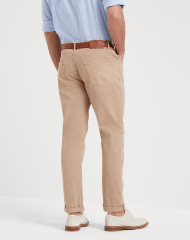 Brunello Cucinelli Dyed Denim Pants in Medium Brown Size US 30 / EU 46 - 2 Thumbnail