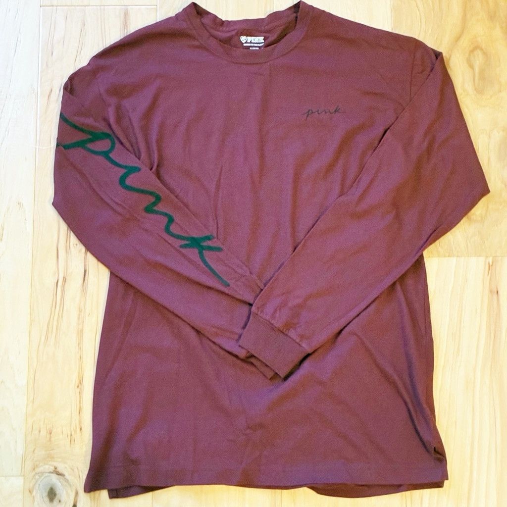 Victoria's Secret PINK Victoria's Secret Long Sleeve T-shirt, Relaxed fit,Sz M Size M / US 6-8 / IT 42-44 - 6 Thumbnail