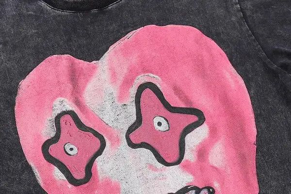Designer Hagiwara x Mei Y2k retro hip hop print style T-Shirt Size US L / EU 52-54 / 3 - 3 Thumbnail