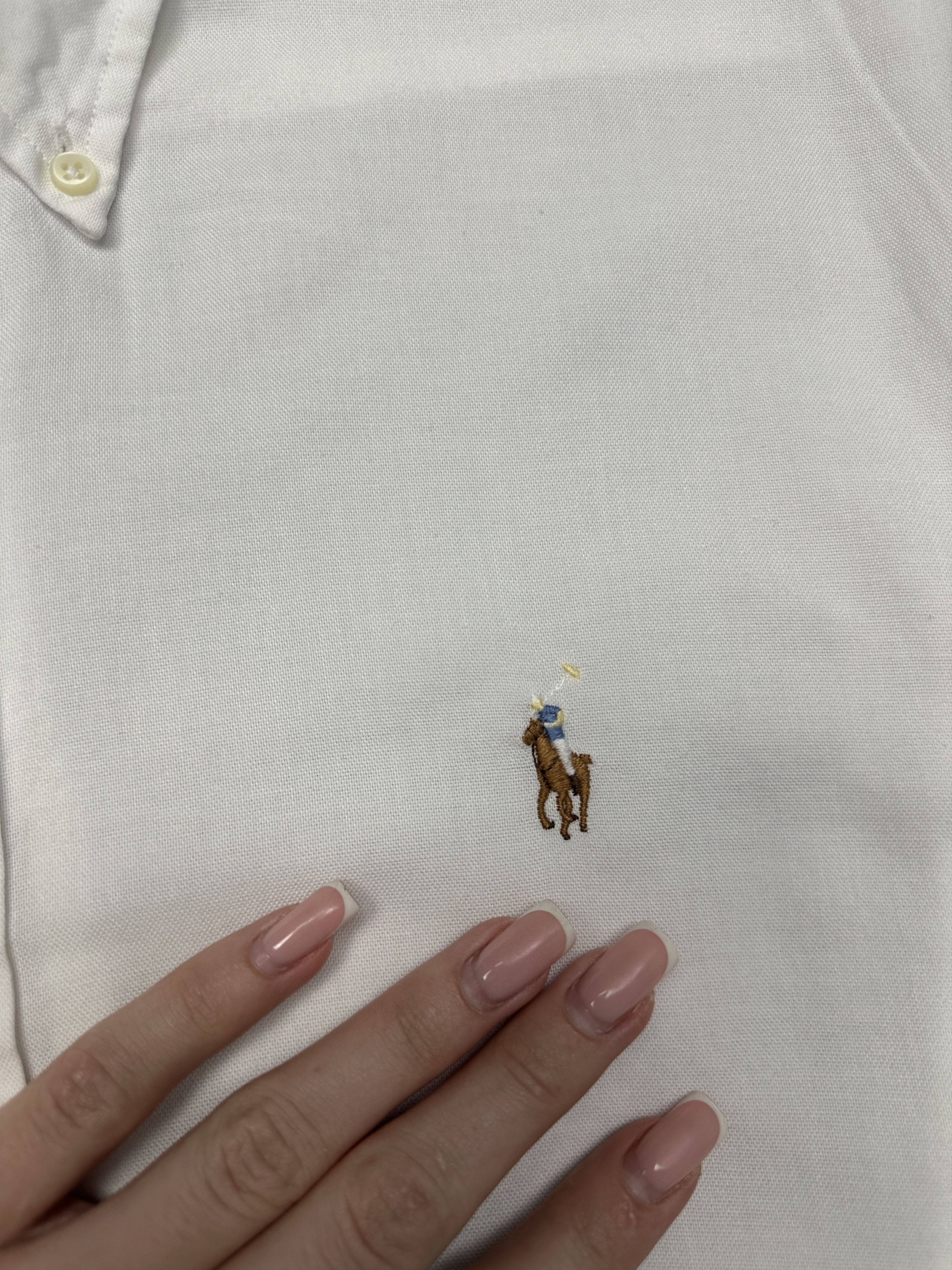 Polo Ralph Lauren Polo Ralph Lauren Short Sleeve White Shirt Size US XL / EU 56 / 4 - 3 Thumbnail