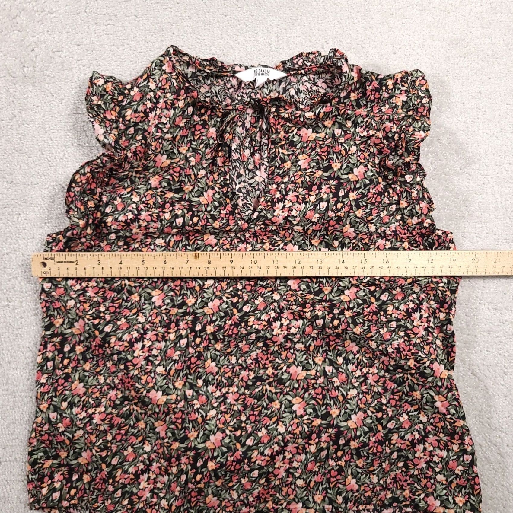 Steve Madden Steve Madden BB Dakota Tank Women's L Floral Boho Sleeveless Blouse Size L / US 10 / IT 46 - 6 Thumbnail