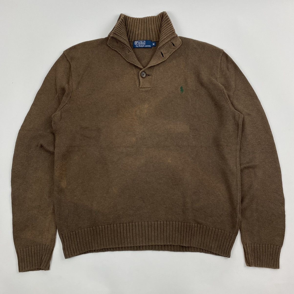 Polo Ralph Lauren Rare 🔥 polo ralph lauren half button sweater Size US M / EU 48-50 / 2 - 1 Thumbnail