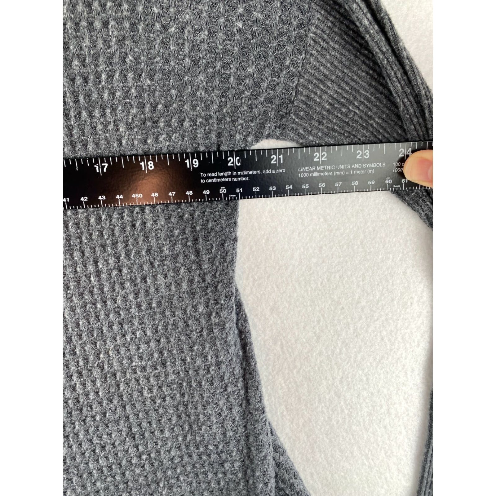 American Eagle Outfitters VINTAGE American Eagle Outfitters Cardigan Womens Small S Gray Waffle Knit Long Sleeve Open Front Pullover Sweater Casual Pockets Size S / US 4 / IT 40 - 5 Thumbnail